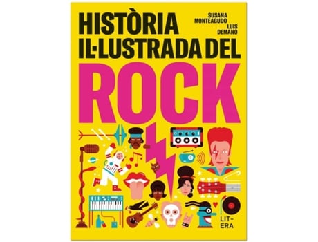 Livro Història Il·Lustrada Del Rock de Susana Monteagudo Duro (Catalão)