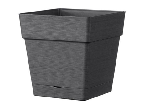 Vaso - DEROMA - Quadro Save R - 31L - 35cm - Cinza escuro