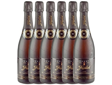 Espumante FREIXENET Freixenet Cordon Negro Seco Cava (0.75 L - 6 unidades)