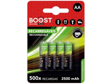 Pilhas Aa 2500 Mah Recarregáveis