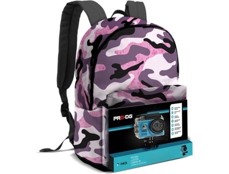 Mochila PRO-DG Pinkage para câmera HD (Multicor - 42x38x16)