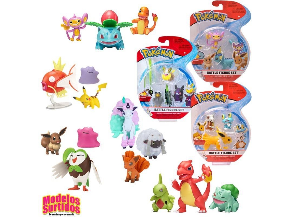 Pokémon - Multipack 3 Figuras (varios modelos), Pokemon