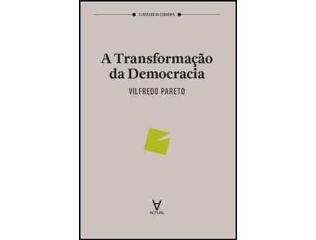 Livro A Transformação da Democracia de Vilfredo Pareto (Português do Brasil)