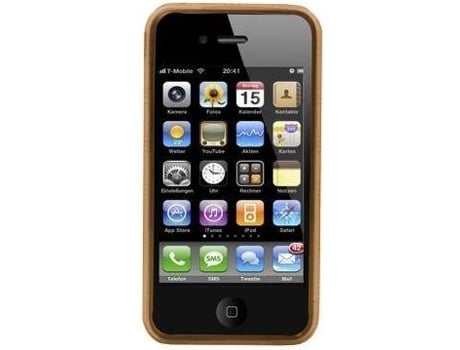 Capa iPhone 4 LOGOTRANS Circle Laranja