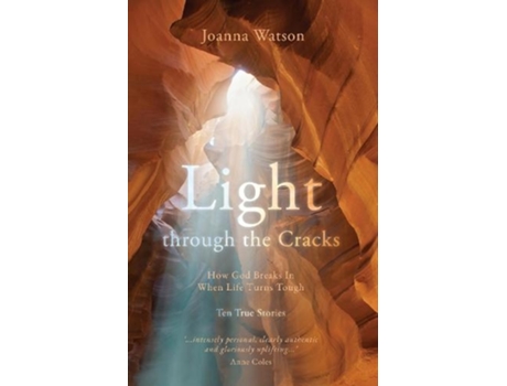 Livro light through the cracks de joanna watson (inglês)