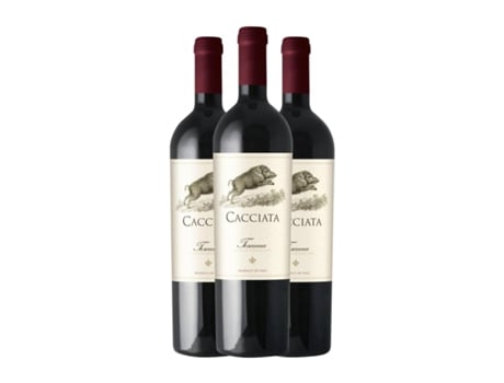 Vinho CACCIATA Rosso Toscana (0.75 L - 3 Unidades)