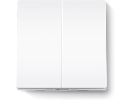 Interruptor Inteligente WiFi Simple 2 Botones Blanco Neutro - Promart