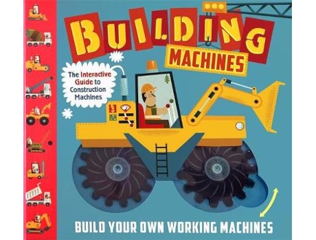 Livro Building Machines de Ian Graham (Inglês - Capa Dura)