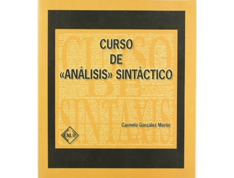 Livro Curso De Analisis Sintactico de Carmelo González Martín (Espanhol)