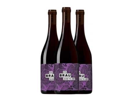 Vinho DOMAINE DE BRAU Nº 6 Aude to Joy Syrah Jovem (0.75 L - 3 Unidades)