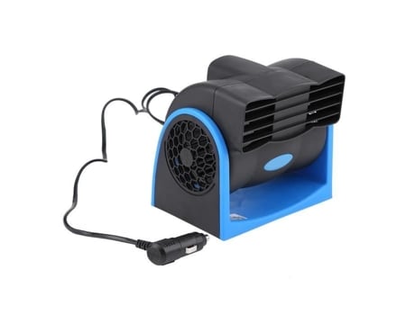 Mini Ventilador de Carro Auto 12V Refrigerador de Ar Silencioso com Velocidade Ajustável TUN17 VGEBY