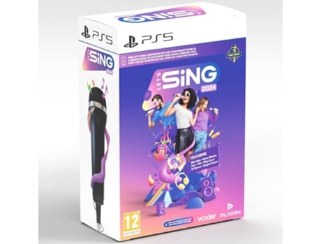 Pré-venda Jogo PS5 Let'S Sing 2024 + 1 Micro