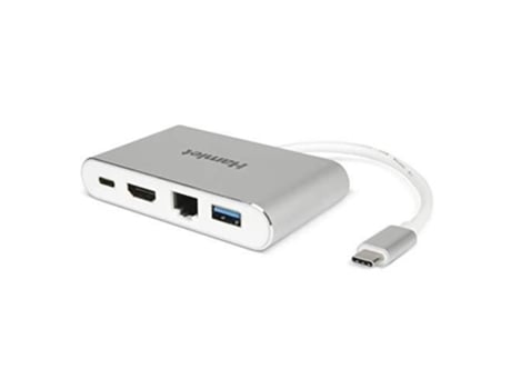 Adaptador Gráfico Usb HAMLET Hdkc-Pd100 3840 X 2160 Pixels Branco