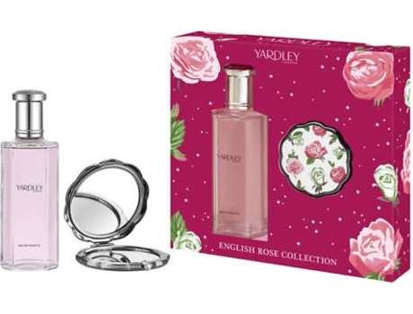 Coffret Perfumes YARDLEY English Rose Gift Set 125 ml Eau de Tolitte + Compact Mirror