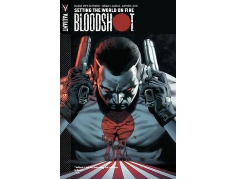 Livro bloodshot volume 1 de duane swierczynski (inglês)