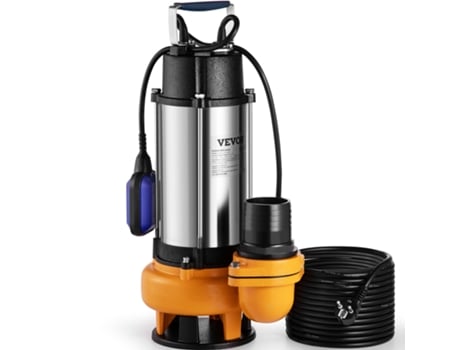 VEVOR Fluxo Máximo Sujo Submersível Da Bomba de Água 1000L/Min Da Bomba de Esgoto 2200W/3Hp