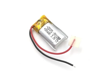 1 Peça Bateria Lipo Recarregável 501220 3.7V 80Mah Lipo para Vídeo Telefone Portátil Recarregável Mp3 Mp4 Luz Led Gps