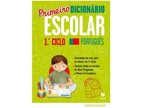 Livro O meu primeiro Dicionário Escolar