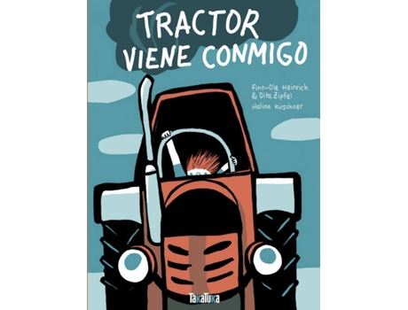 Livro Tractor Viene Conmigo de Finn-Ole Heinrich (Espanhol)