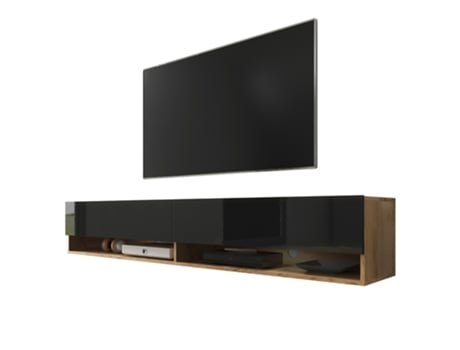 Móvel de TV TV SELSEY Wander Preto (180 x 30 x 32.5)