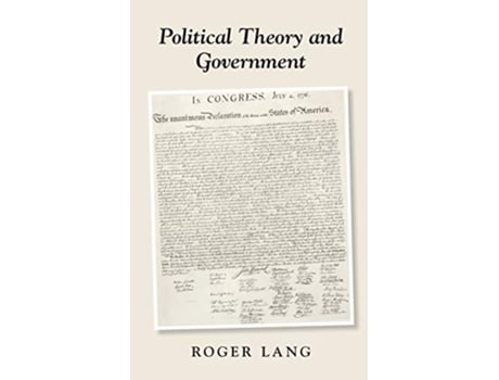 Livro Political Theory and Government de Rodgir L Cohen (Inglês)