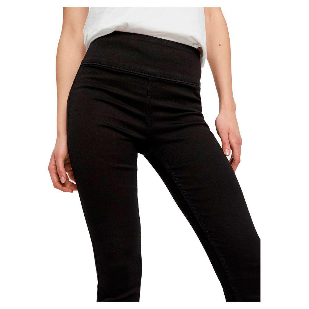 black jeggings high waist