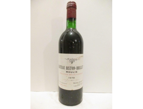 Vinho Tinto CHÂTEAU BISTON-BRILLETTE 1978 (75 cl - 1 unidade)