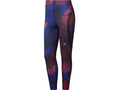 Legging 7/8 Impresso em Toda a Mulher Adidas Adizero (Tam: L)