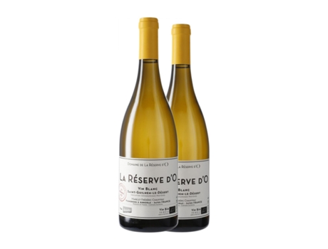 Vinho branco MARIE ET FRÉDÉRIC CHAUFFRAY Terrasses du Larzac La Reserve D'O Blanc Reserva (0.75 L - 2 Unidades)