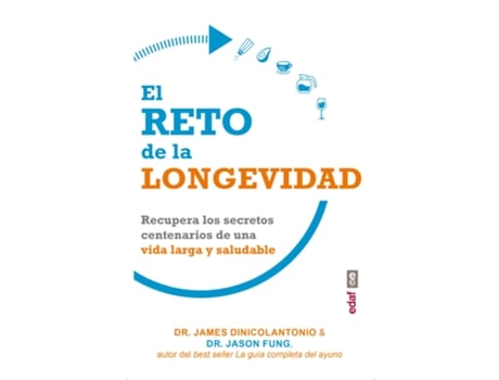 Livro El Reto De La Longevidad de Jason Fung (Español)