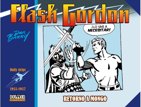 Livro Flash Gordon 1955-1957 de Dan Barry (Espanhol)