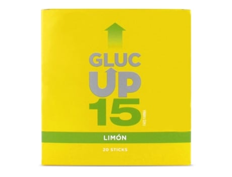 Gluc UP 15 limão 20 hastes