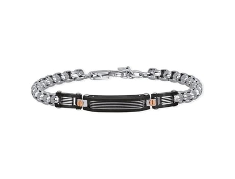 Pulseira Masculina Jóias Blockchain Código Moderno 232152 2JEWELS