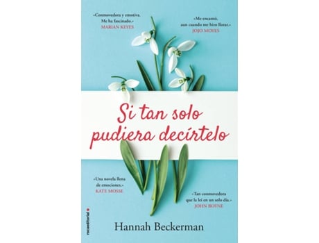 Livro Si Tan Solo Pudiera Decírtelo de Hannah Beckerman (Espanhol)