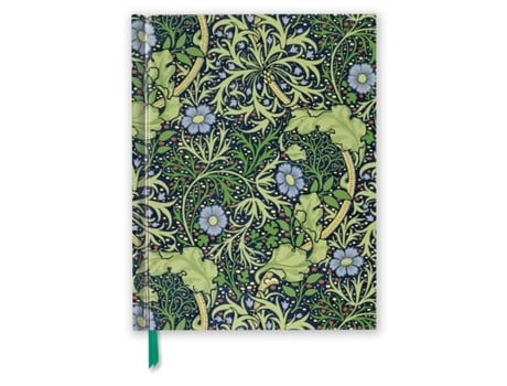 Livro william morris: seaweed (blank sketch book) de created by flame tree studio (inglês)