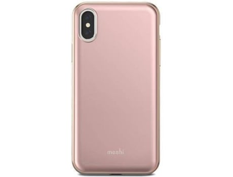 Capa iPhone X, XS  iGlaze Taupe Rosa