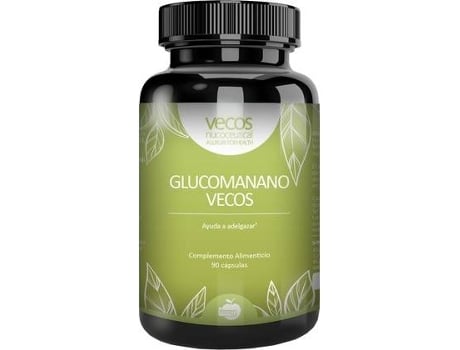 Suplemento Alimentar VECOS Glucomanano (90 cápsulas)