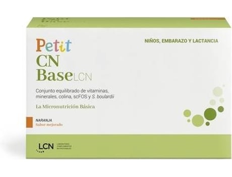 Suplemento Alimentar LCN Petit Cn Base (30 carteiras de 7g (Laranja))