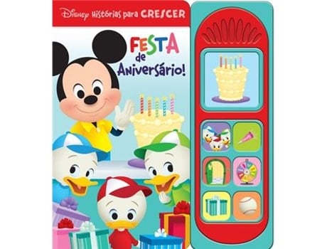 Livro Festa de Aniversário de Disney (Português)