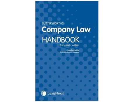 Livro Butterworths Company Law Handbook de Brenda Hannigan (Inglês)