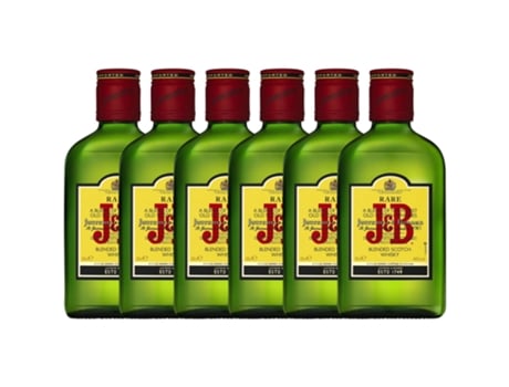 Whisky J&B Blended J&B (0.2 L - 6 unidades)