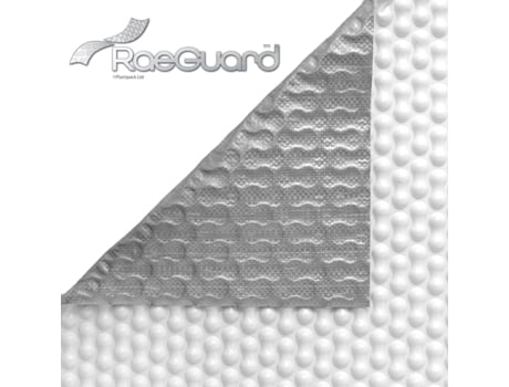 Capa Térmica 800 micras Geobubble RaeGuard de 7 x 4m com reforço nas larguras