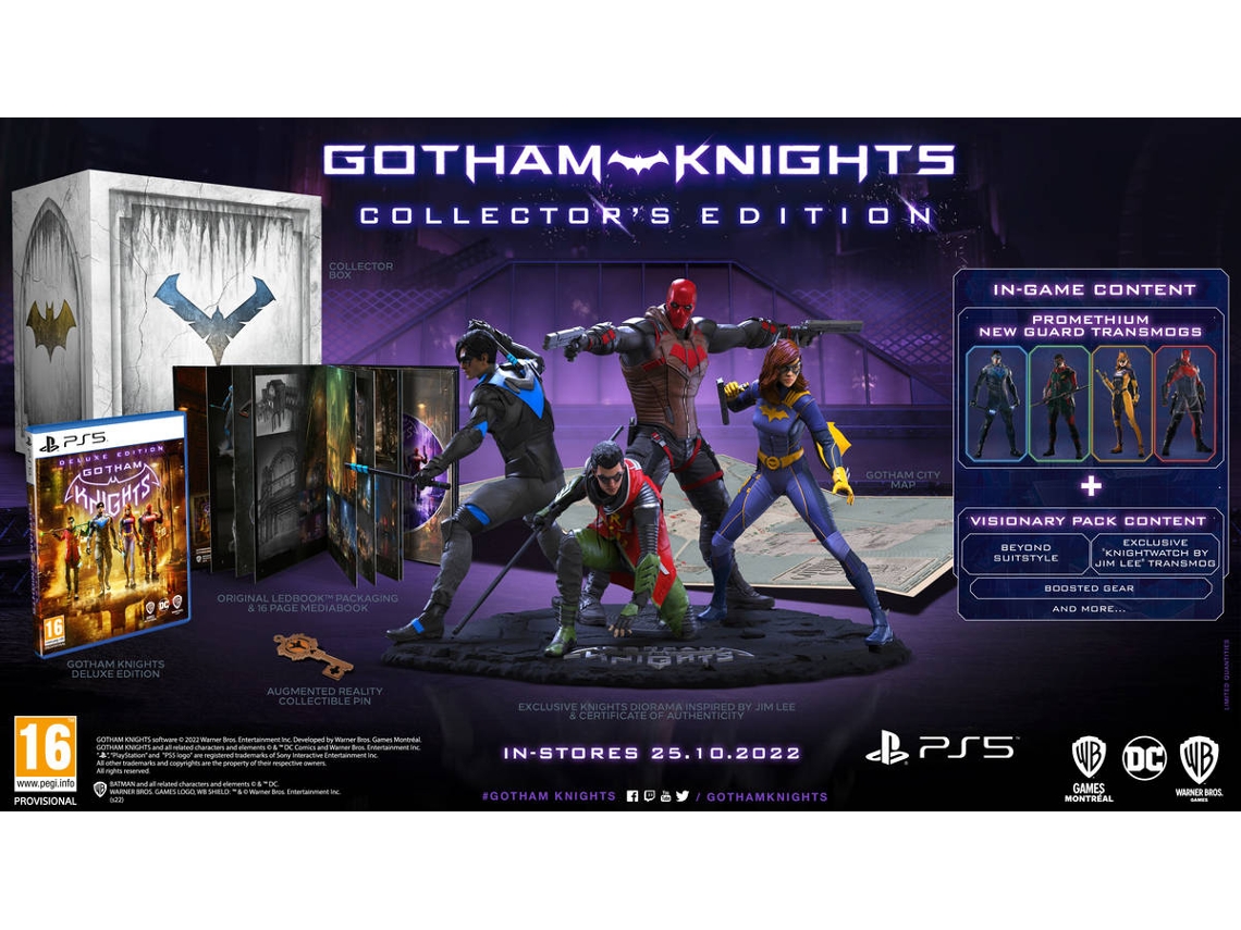 Jogo Ps5 Gotham Knights Collectors Edition Wortenpt 0664