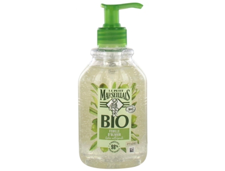 Gel de limpeza orgânico de folhas de oliveira 290 ml LE PETIT MARSEILLAIS