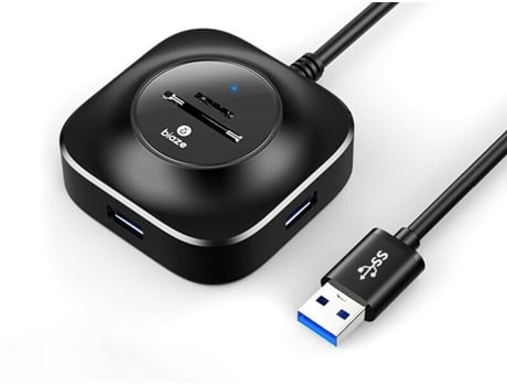 Adaptador BIAZE Hub27-1 5In1 Usb a 3Usb3.0 Abs Sd/Tf 1M