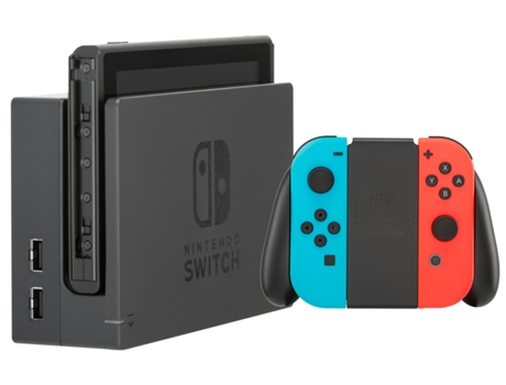 Consola Portatil Nintendo Switch Splatoon 2 32 Gb Azul E Vermelho Worten Pt