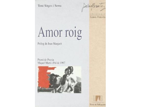 Livro Amor roig de Toni Sitges I Serra (Catalão)