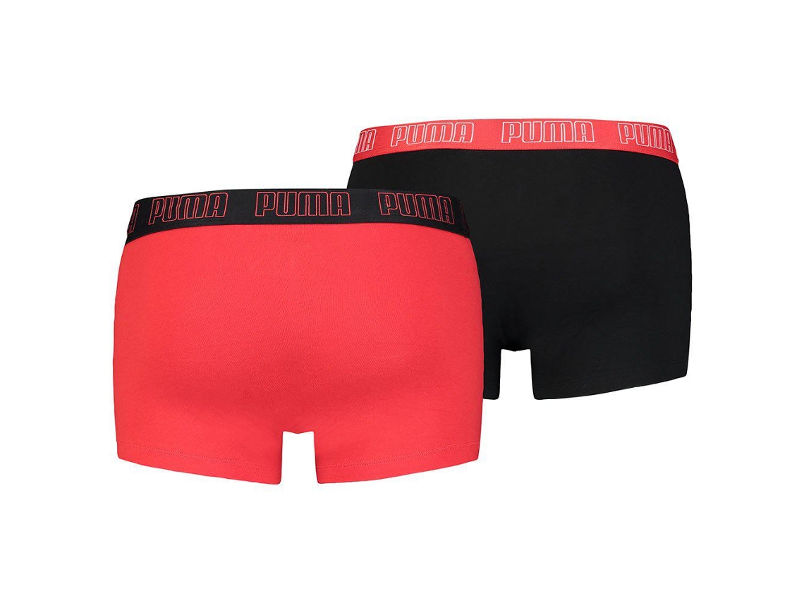 Boxers Puma - Vermelho - Pack 2 Boxers Homem