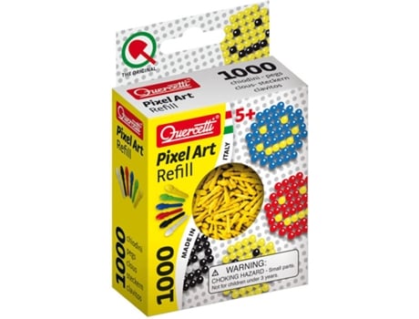 Jogo Educativo QUERCETTI Peças Magnéticas ABC + 123 106 pcs (Idade Mínima:  4 Anos - 23 x 26 x 6 cm)