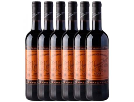 Vinho MANZANOS Manzanos Los Hermanos Manzanos Tempranillo Rioja Joven (0.75 L - 6 unidades)